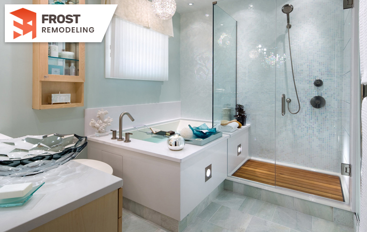 shower wall tiles showcasing their texture and color variation